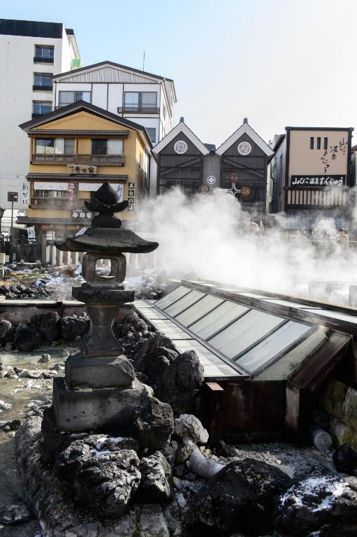 Hotel Yubatake Souan à Kusatsu  Extérieur photo