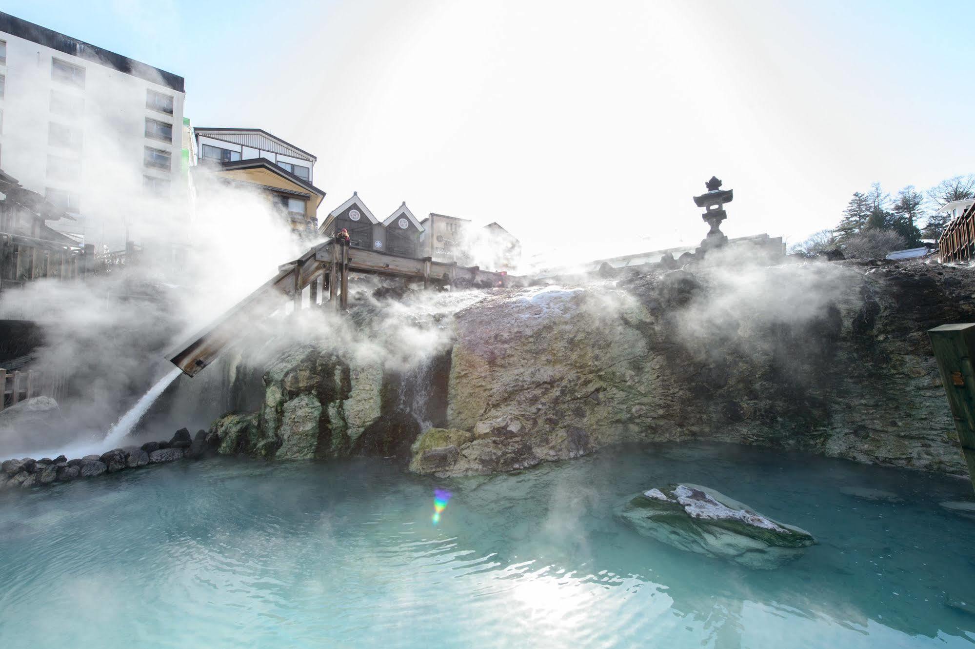 Hotel Yubatake Souan à Kusatsu  Extérieur photo